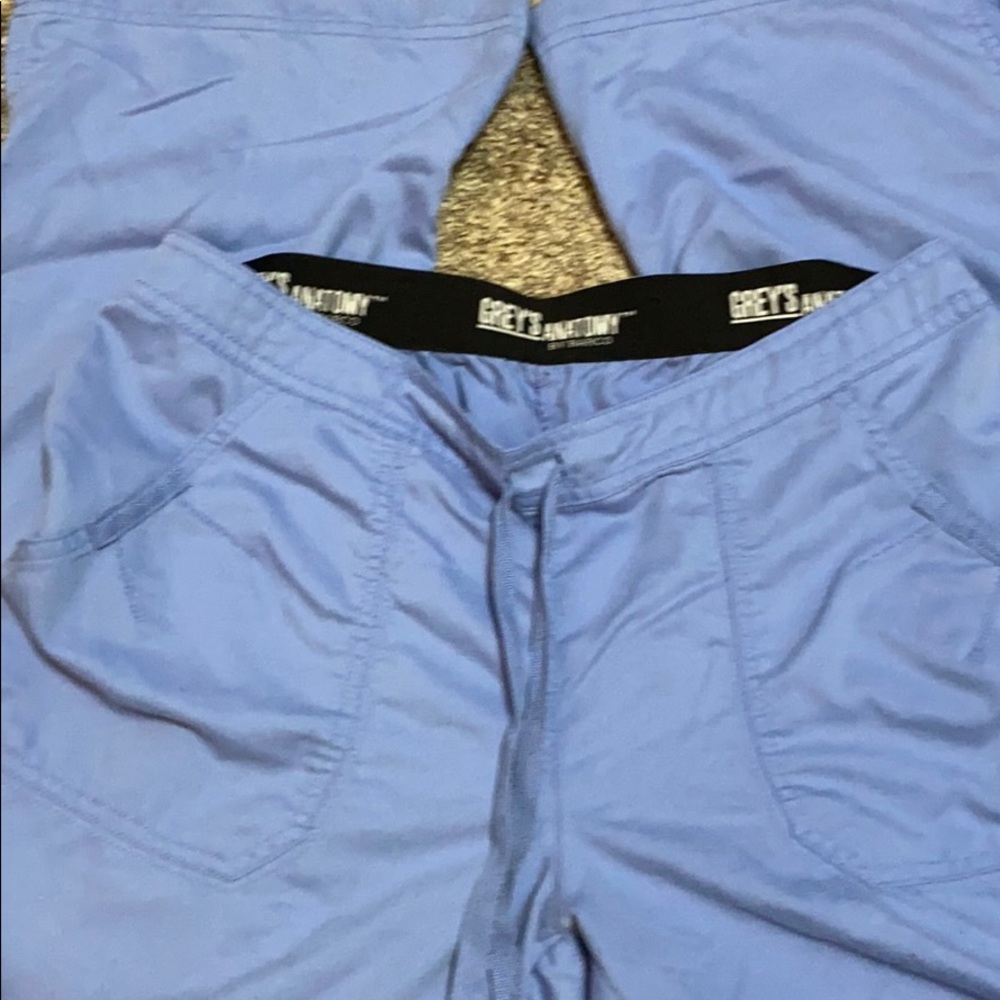 Blue greys anatomy scrub bottoms